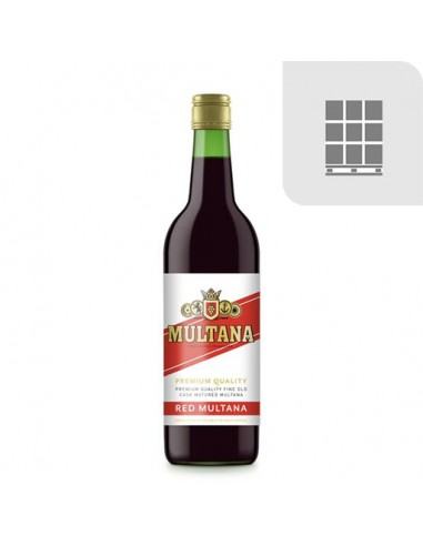 Pallet (60 CS) - Multana Red - 12x750ml