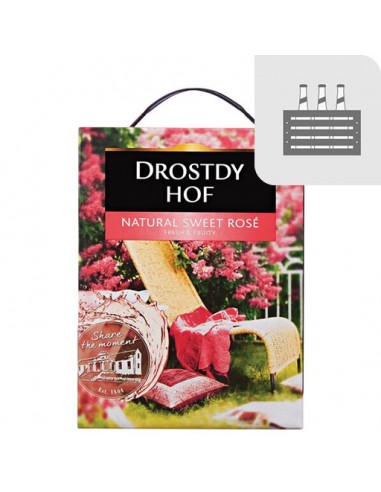 Case - Drostdy-Hof Natural Sweet Rose...