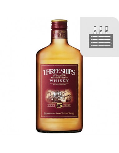 Case - Three Ships 5 Year - 12x375ml