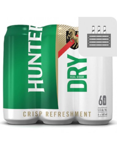 Case - Hunters Dry - 4x(6x330ml)NRB