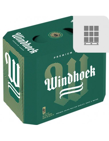 Pallet (120 CS) - Windhoek Lager -...