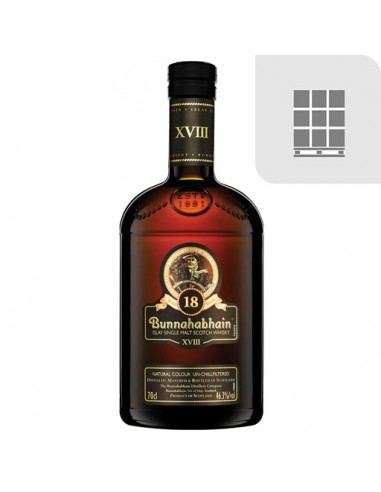 Pallet (75 CS) - Bunnahabhain 18yr -...