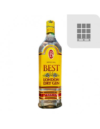 Pallet (64 CS) - Best Gin - 12x750ml